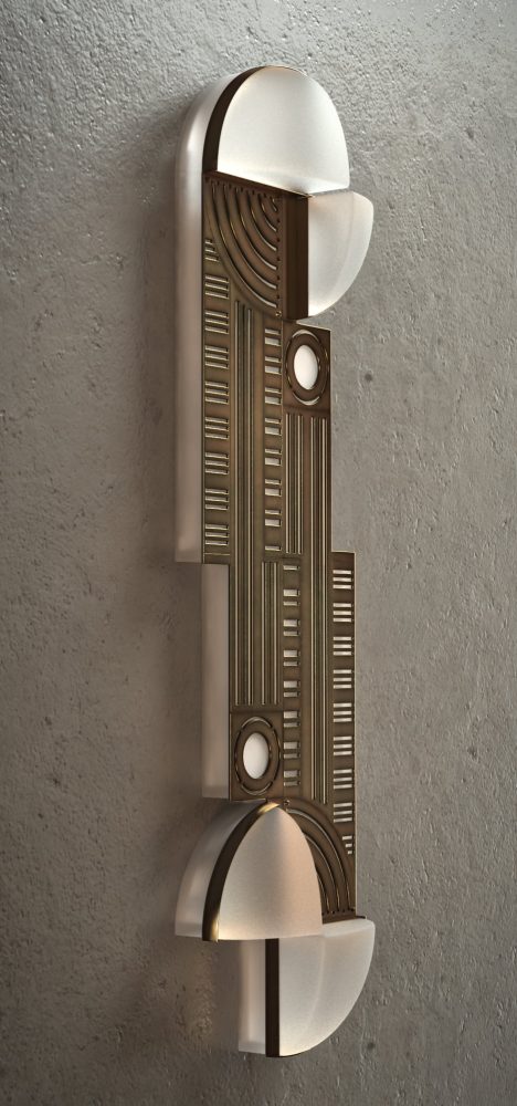 Bronze patiné